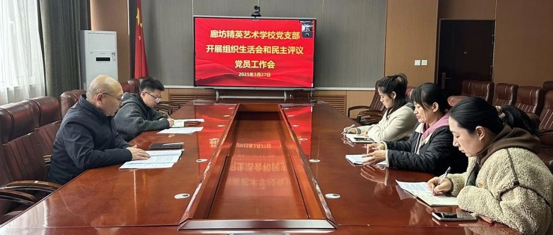 扎实开展组织生活会与民主评议党员工作 | 激发党建新活力